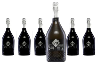 6 x v8+ Piero Valdobbiadene Prosecco Superiore DOCG Extra Dry