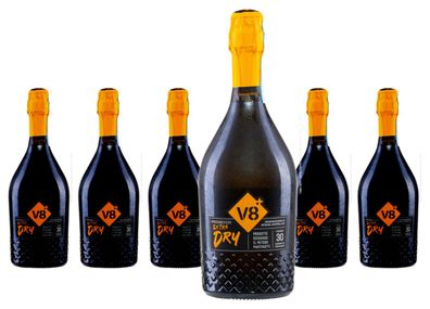 6 x v8+ Sandro Prosecco Extra Dry