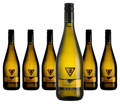 6 x La Delizia L´Aquila Prosecco Frizzante DOC