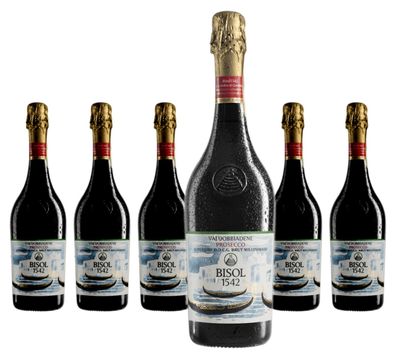 6 x Bisol Gondolieri Brut Millesimato Prosecco DOCG – 2023