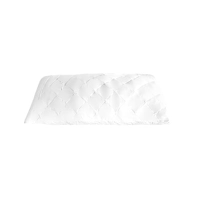 Kopfkissen mit Füllung – gestepptes Design in Weiß (40x80 cm, 50x70 cm, 80x80 cm)