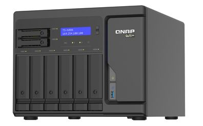 QNAP TS-h886-D1602-8G-BRO 8-Bay QuTS hero NAS Intel Xeon D1602 built-in 2 M.2 N... ->