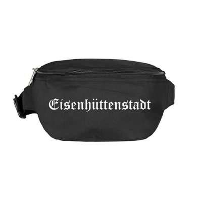 Eisenhüttenstadt Bauchtasche - Altdeutsch bedruckt - Gürteltasche Hipbag