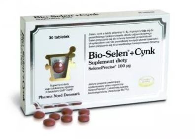 Bio-Selen + Zink 30 Tabletten - Hochwertige Nahrungsergänzung