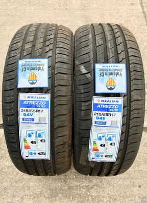 2x Sommerreifen 215/55 R17 94V Sailun Atrezzo Elite DOT19 NEU