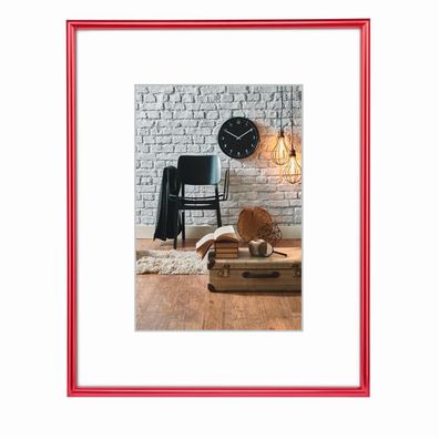 Hama Bilderrahmen Sevilla 00066282 21x297cm Kunststoff rot