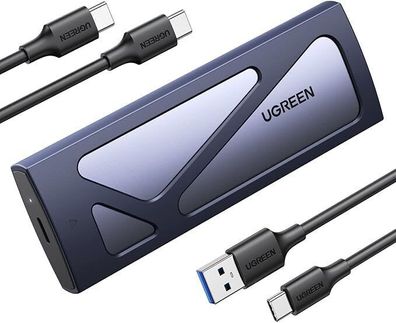 UGREEN NVMe M.2 USB 3.2 SSD Gehäuse-Adapter mit Kühlkissen 10 Gbps Werkzeuglos