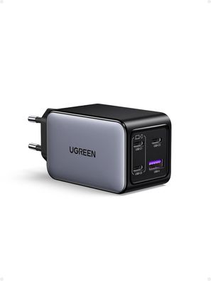 UGREEN Nexode 65W USB C Ladegerät 4-Port GaN Netzteil Mehrfach Schnellladegerät