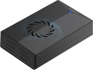 FIDECO Festplattengehäuse 3,5 Zoll, USB 3.0-zu-SATA Externes HDD Gehäuse, UASP