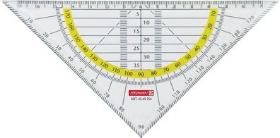 Brunnen 1049754 Geometrie-Dreieck 16 cm glasklar