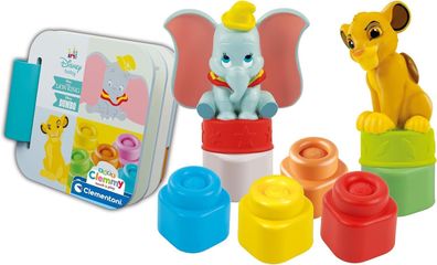 Clementoni Soft Clemmy Disney Classic Spiel-Set - Weiche Bausteine für Babys