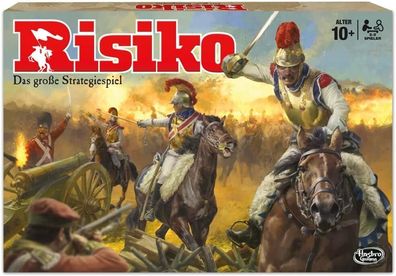 Hasbro Gaming B7404100 - Risiko, das Strategiespiel, Brettspiel für die Familie