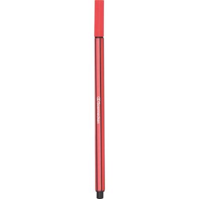 Soennecken Fineliner 3613 04mm metallgefasste Spitze rot