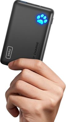 INIU Power Bank, 22,5W Powerbank Klein Aber Stark 10000mAh (USB C In & Out)