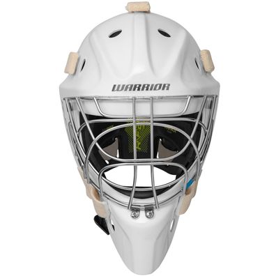 Maske Warrior F2E Cat Eye mit CE Junior - Farbe: weiss