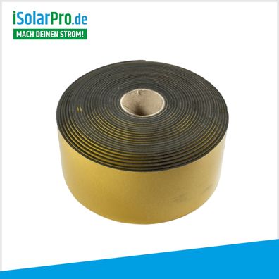 EPDM-Dichtband 90 x 3mm für Trapezschiene und Trapezblech Photovoltaik Unterkonstruk