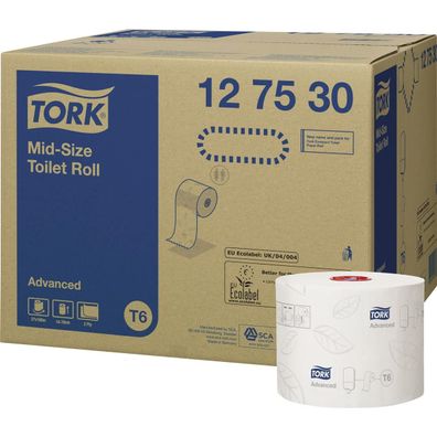 Tork Toilettenpapier Midi T6 127530 2lg 27 St./Pack