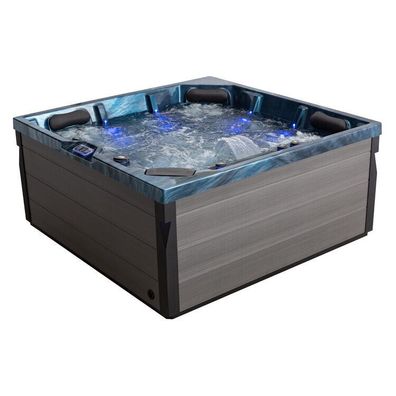 Whirlpool Swim Spa Outdoorpool AWT IN-403 eco OceanWave 200x200 grau