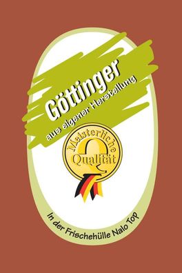 55/21 Göttinger, Frische-Serie Druck: 5-farbig 1 Bund