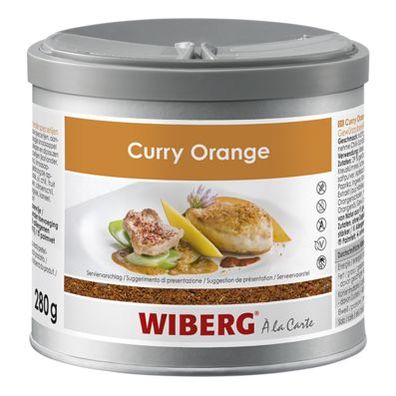 Wiberg Curry Orange, Gewürzzubereitung, 280 g - Artikelnummer: 201488