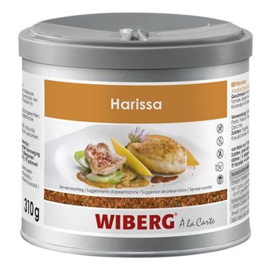 Wiberg Harissa, Gewürzzubereitung arabischer Art, 310 g - Artikelnummer: 252389