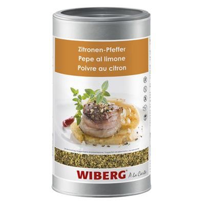 Wiberg Zitronen-Pfeffer, Würzmischung grob, 750 g - Artikelnummer: 213013