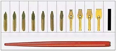 Standardgraph Bandzugset Federhalter rot 1 Stück