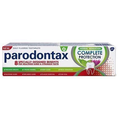 Parodontax Complete Protection Herbal Zahnpasta, 75 ml