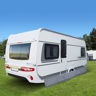Windblende Windschutz mit Staufächern 50x580cm Wohnwagen Wohnmobil