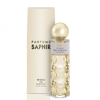 Saphir Cool de Saphir Pour Femme Eau de Toilette, 200ml