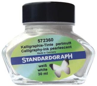 Standardgraph Tinte perlmutt weiß 30 ml 1 Stück