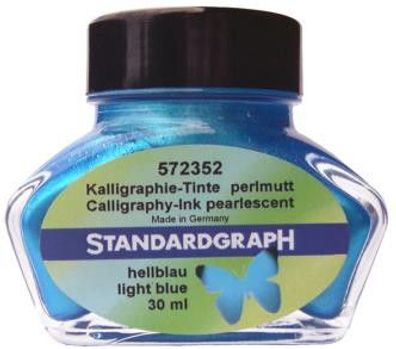 Standardgraph Tinte perlmutt hellblau 30 ml 1 Stück