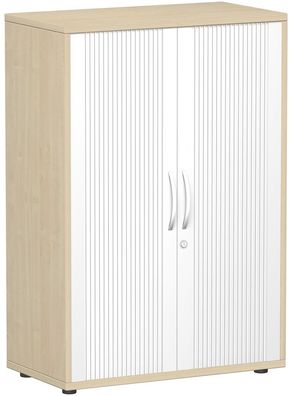 Gera Querrollladenschrank Oberboden 25 mm, mit Standfüßen, abschließbar, 800x425x1