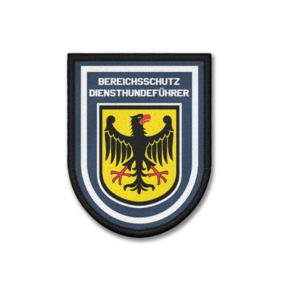 Patch Bereichsschutz Diensthundeführer Staffel Polizei Einsatz #45941