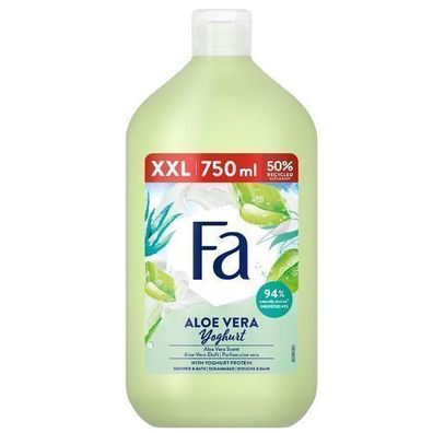 Fa Aloe Vera Joghurt Cremeduschgel 750ml - Erfrischende Aloe Vera