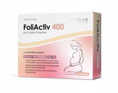 Activlab Pharma, FoliActiv 400, 60 Tabletten