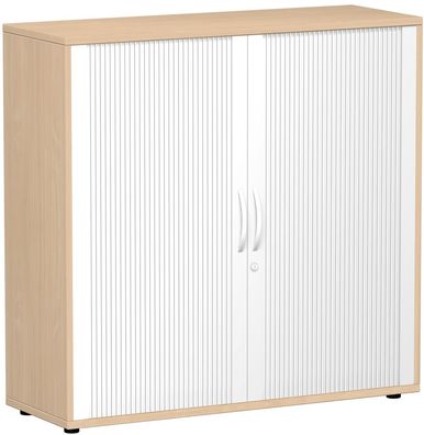 Gera Querrollladenschrank Oberboden 25 mm, mit Standfüßen, abschließbar, 1200x425x