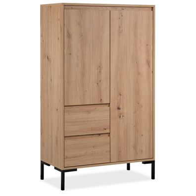 Highboard Kommode Holz Eiche Schrank Sideboard Industrial Style Anrichte Wohnzimme