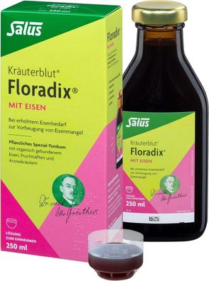 Eisenmangel vorbeugen Kräuterblut Floradix 1x 250ml pflanzliches Spezial-Tonikum