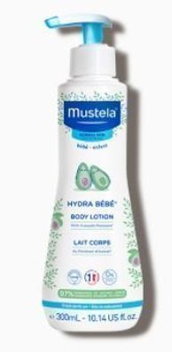 Mustela Hydra Bebe Körpermilch 300 ml - Feuchtigkeitsspendende Pflege fér zarte Babyh