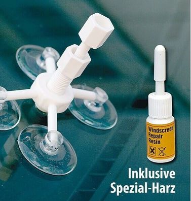 NEU Scheibenreparatur Set für Steinschlag Kratzer an Auto Wohnmobil LKW BUS KFZ