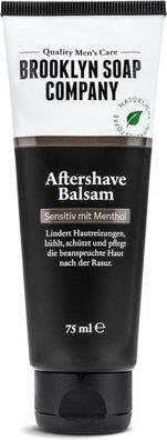 Aftershave Balsam 75ml Brooklyn Soap Männerpflege Lindert Hautreizungen Beruhigt