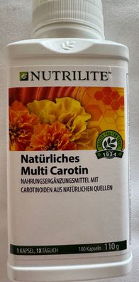 Nutrilite™ - Natürliches Multi Carotin Nutrilite™- 180 Kapseln / 110 g