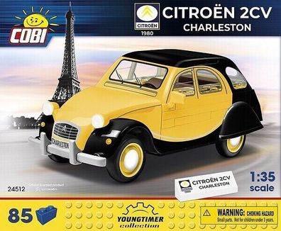 Cobi 24512 - Konstruktionsspielzeug - Citroen 2CV Charleston 1980