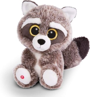 Glubschis Waschbär Clooney 25cm Kuscheltier Glitzeraugen Plüschtier Original