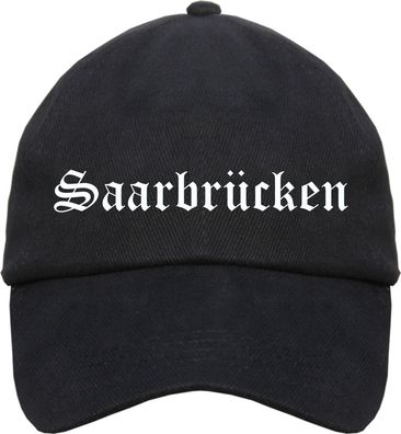 Saarbrücken Cappy - Altdeutsch bedruckt - Schirmmütze Cap - Größe: