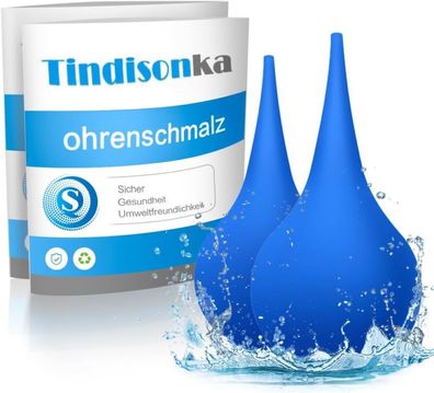 2 Stück Ohrenreiniger 60ml Ohrreiniger Ohrenschmalz Entferner Ohrendusche