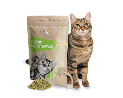 100 G Katzenminze Echt aus Deutschland Auffüllen von Katzenspielzeug Kissen Ball