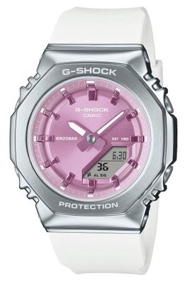 Casio G-Shock Classic Damenuhr Weiß/Flieder GM-S2110-7A6ER