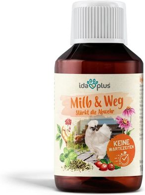 Effektives 1:1000 Konzentrat Milb & Weg 100 ml Lästlingsbekämpfung bei Geflügel